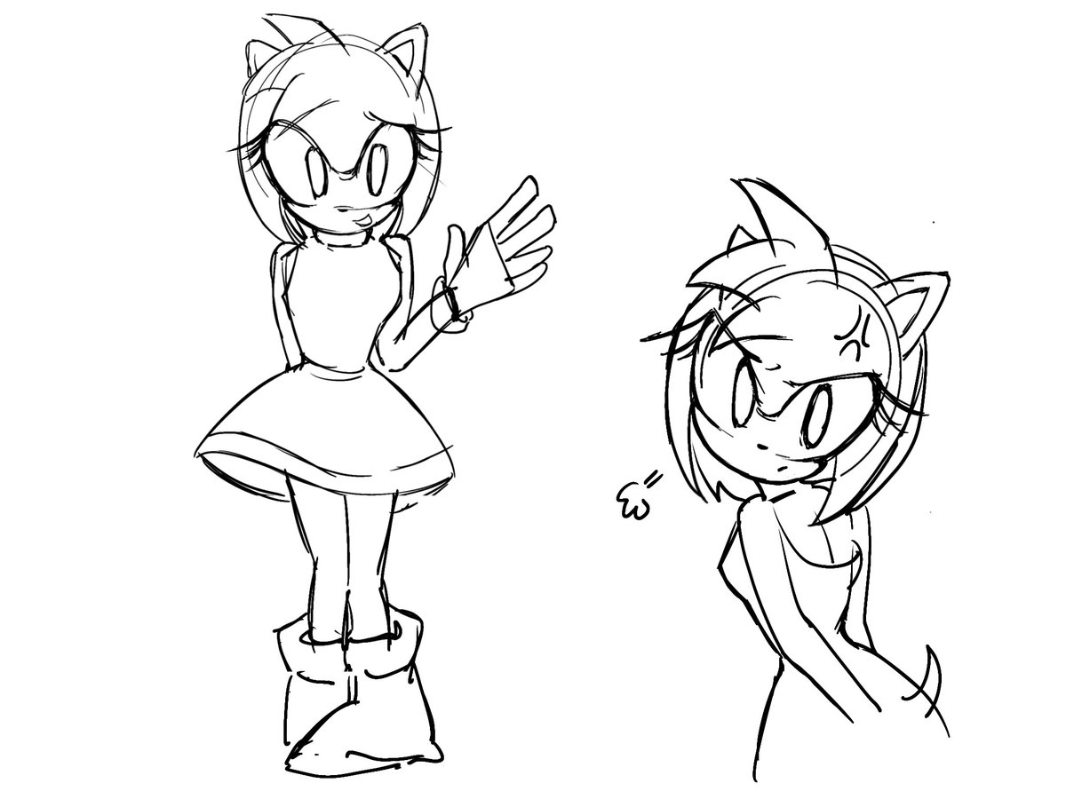 PANSHDD's tweet photo. Amy rose https://t.co/gPtP8Sd3KB