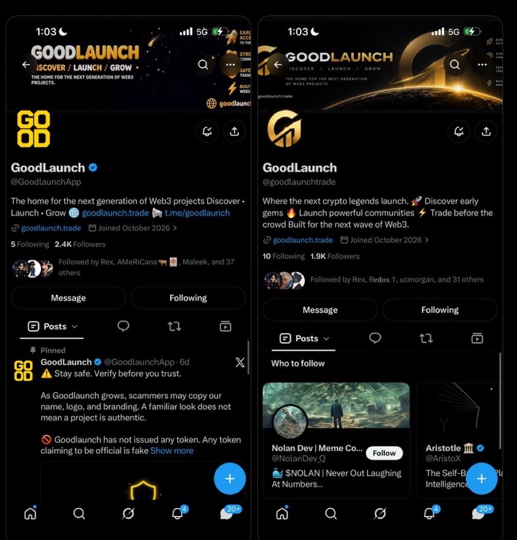 _Snowyflake's tweet photo. @GoodlaunchApp @goodlaunchtrade Tag @navic01gabino ND @peprezworld 

0xBB7220fD22b75117386e28743D5E43F0A2DA804a https://t.co/ipduu6E5fX