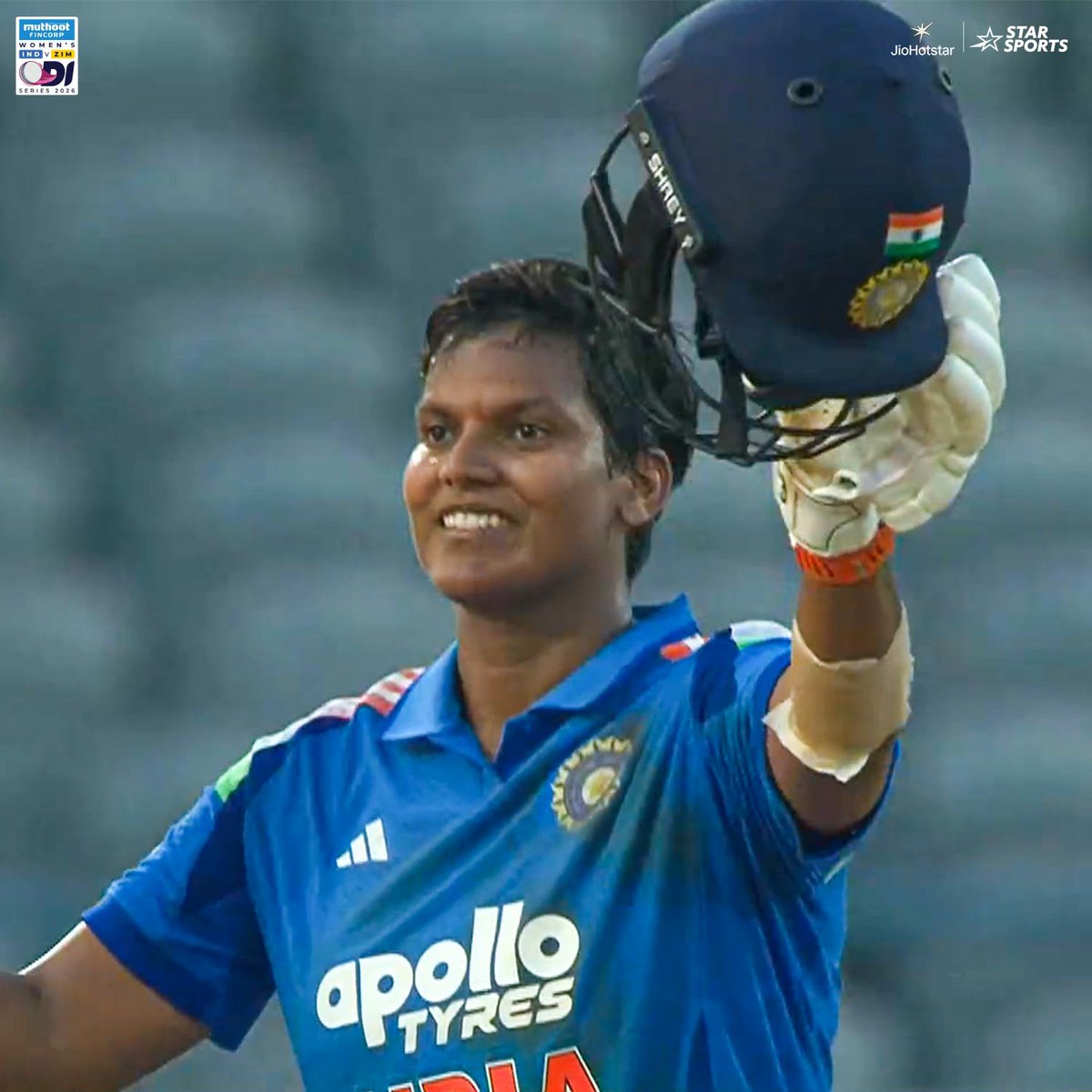 sohailtanvee's tweet photo. Deepti Sharma brings up her 2nd ODI century! 💯🔥 

What a sensational knock from Team India's vice-captain! 👏

IND 🆚 ZIM | 2nd ODI 👉 

#CricketTwitter #indvszim https://t.co/ZgS0vRoVvZ