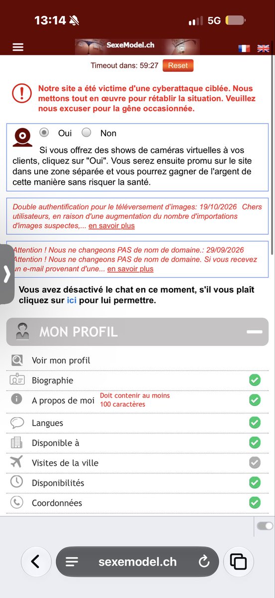 demdemluxee's tweet photo. Bon bah dcp il on étais victime dune cyber attaque mskn bref les fille on peux re prendre 😂😂 

C’est https://t.co/VThmVw5x5H pas https://t.co/lRoSpSXN1I ! 

#sexemodel https://t.co/bkrem1Zjtu