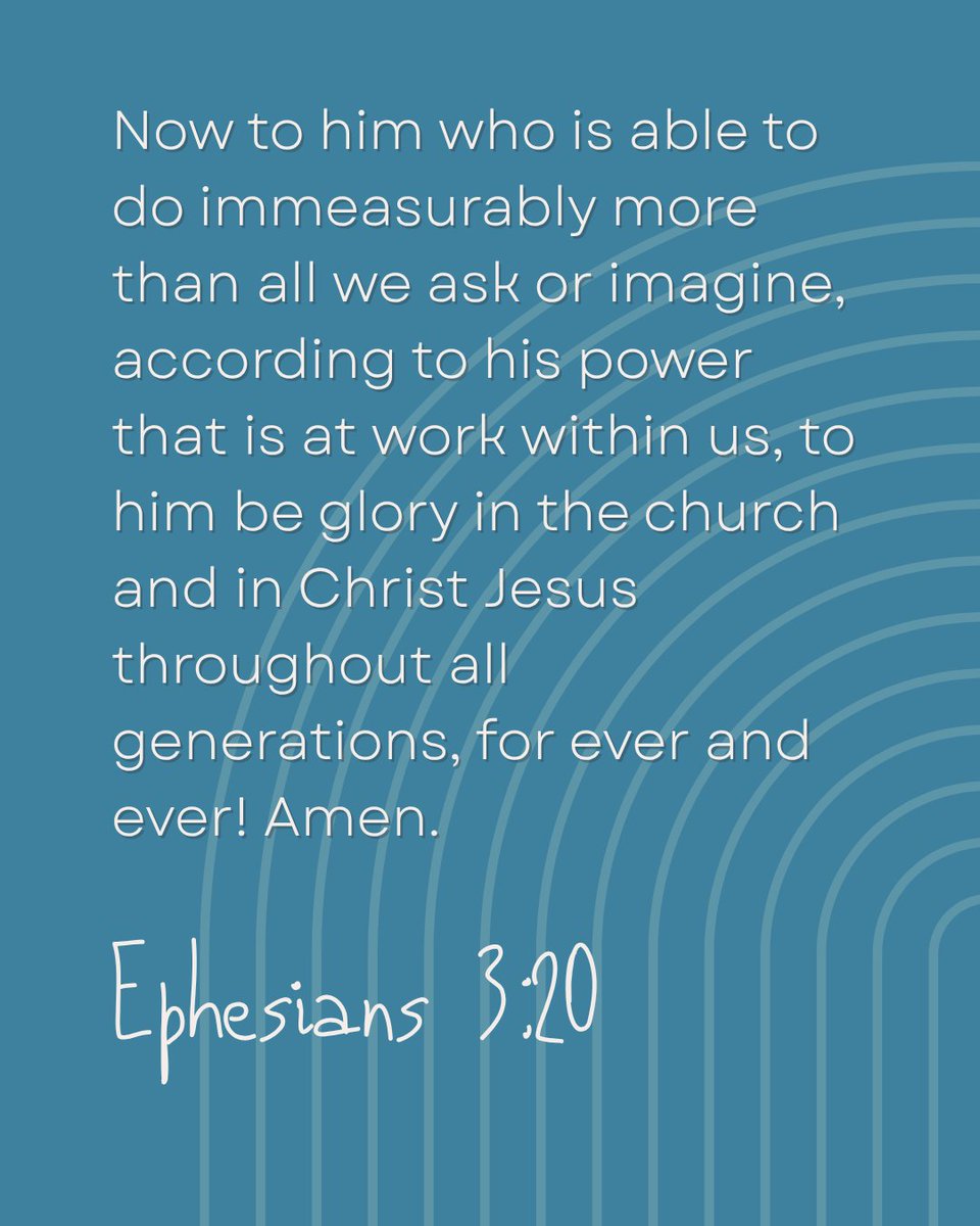 ConnectedFams's tweet photo. A verse that has been prayed over Connected Families since the beginning. ๐ฑ
So far, immeasurably more looks like 150 parent coaches, over 900 blog posts, and 2.4 million podcast listens. ๐
He did all the work, and He gets all the glory!
#connectedfamilies #scripturesunday https://t.co/4UzdOv2HhF