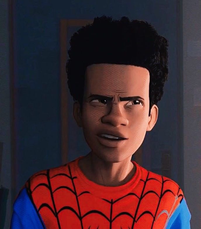 milesmorales84's tweet photo. "miles isnt black hes puerto rican!" ?????? https://t.co/vQciGejzaq