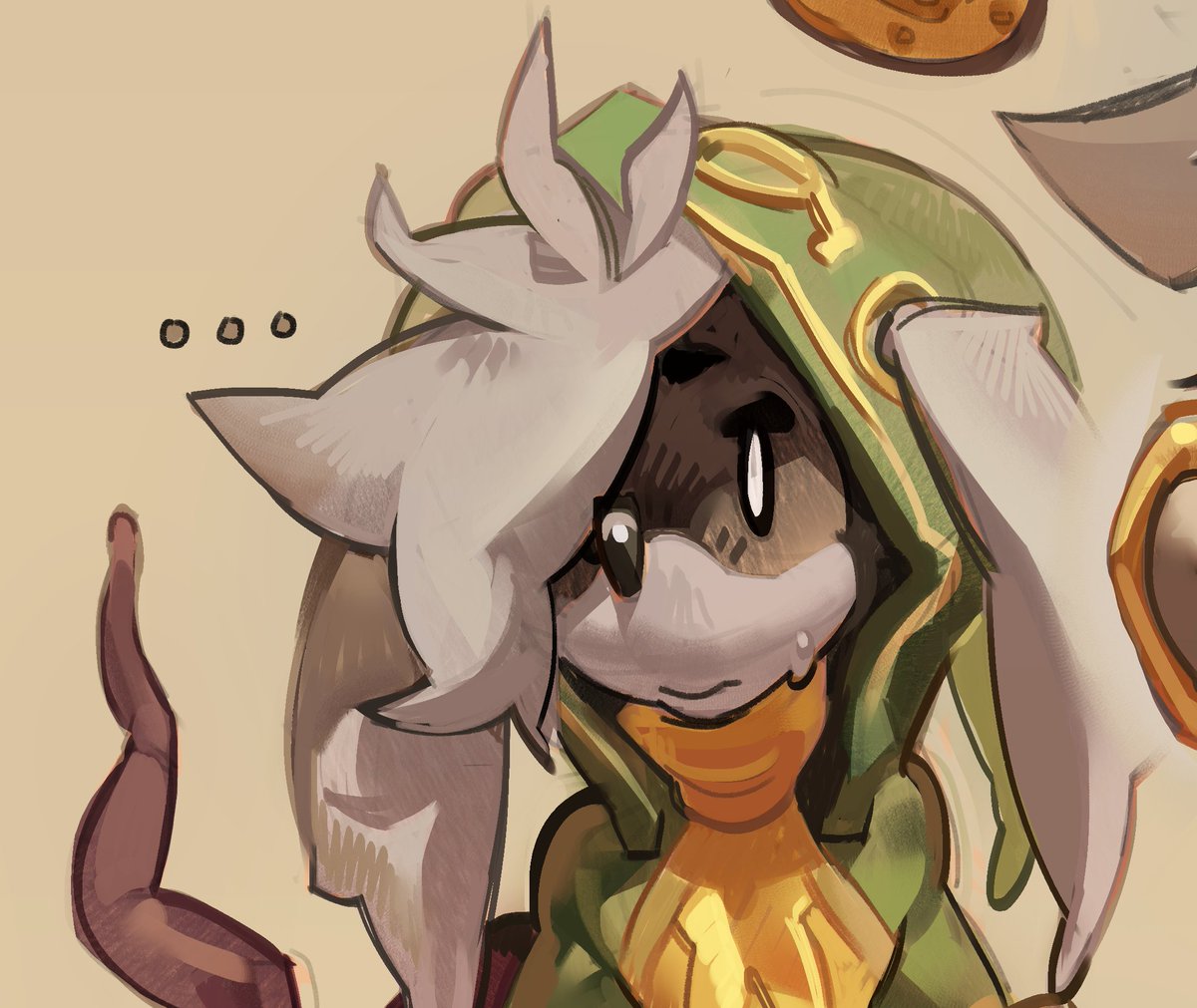 fenceil's tweet photo. #ATLYSS Doodling underrated ATLYSS NPCs, starting with Frankie! https://t.co/lTsUFniaKm