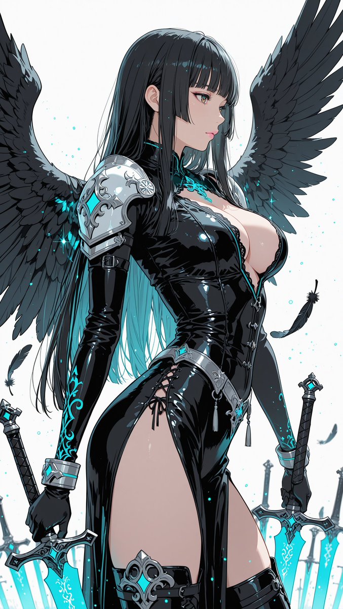 glum_ai's tweet photo. 日曜終了、おやすみなさい🌟🌙

甲冑は安全🤍⚔️🖤
だと聞いたので…🤔 https://t.co/9IRwH2Cn3q