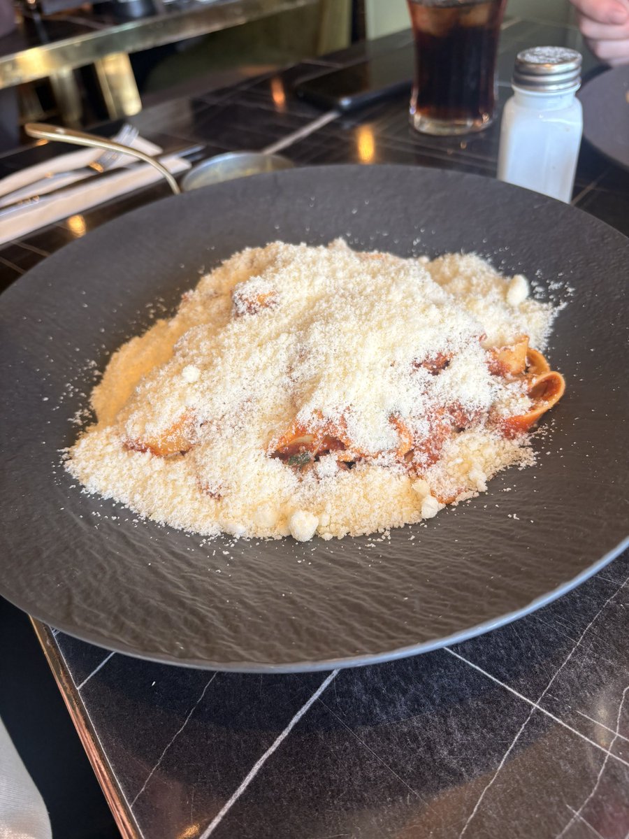 RightNUFC's tweet photo. Server - “would you like Parmesan on your pasta” 

Shannon - “yes please” 

The result……. https://t.co/mV2DSqmW8c