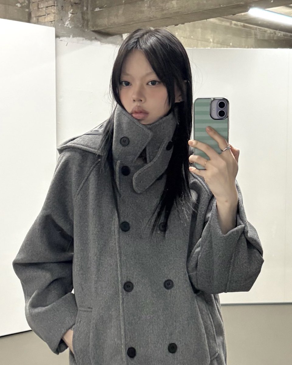 ourtype_jp's tweet photo. このハイネックコート、
好きな方いますか…？🐑🩶

#いいね ＝ 応募完了 ❄️ https://t.co/mzFsP0XzlC