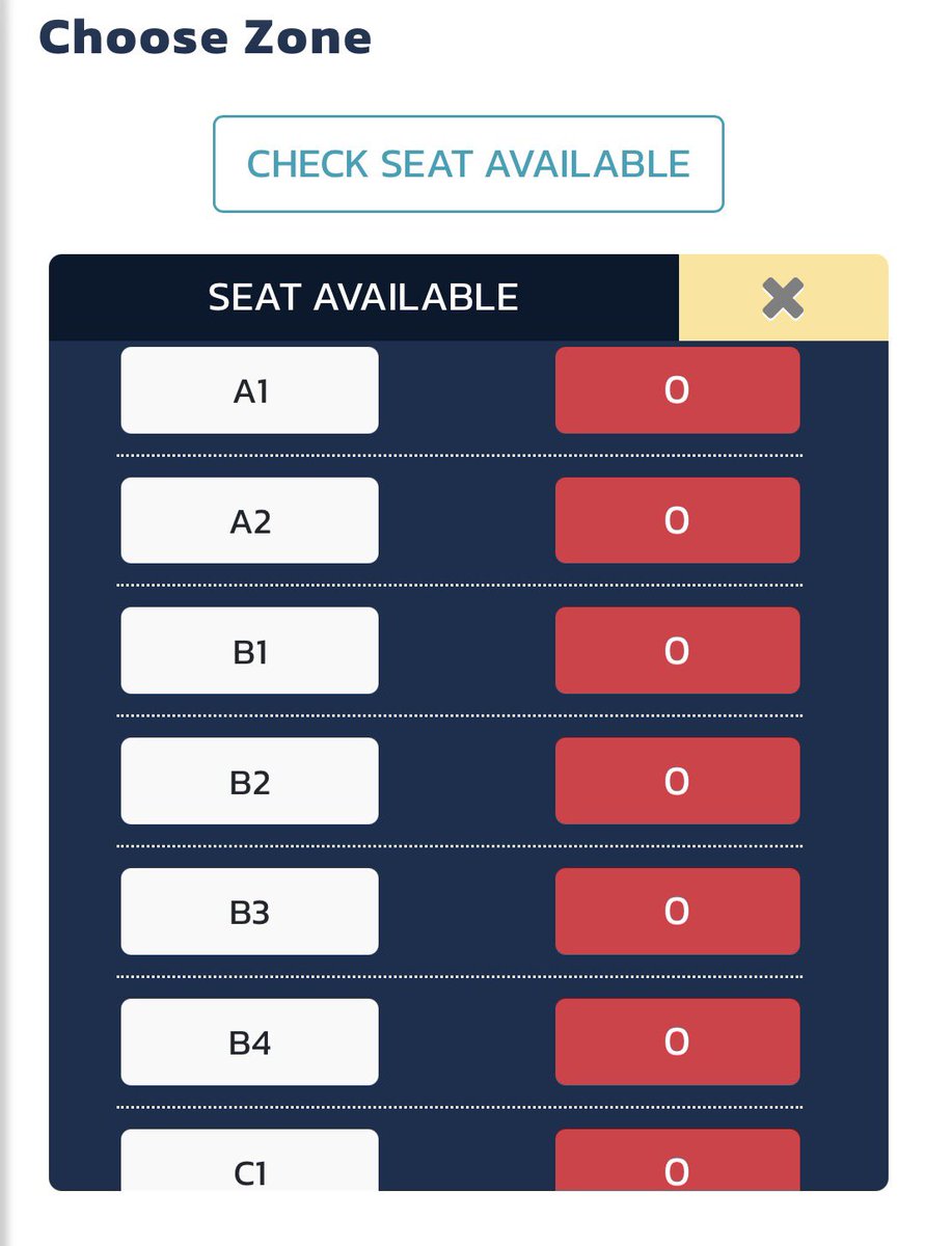 magaredrose's tweet photo. Update 25/10/2026
#MaxkyBas2ndFM
บัตร2002ใบ *ขายไป 99.4% 🎉
อีกแค่0.6% sold out ทุกโซน🙀 
A1 (6500)  ❌  A2 (6500) ❌ 
B1  (5500) ❌  B2 (5500) ❌ 
B3 (5500) ❌  B4 (5500) ❌ 
C1  (4000) ❌ C2 (4000) ❌
D1  (2500) ❌  D2 (2500) ❌ 
E1   (1000) ❌  E2  (1000) ❌
C3,C4 (4000)  13✅

ย๊าาาา จิ้มๆ อีกแค่13ใบ😭 https://t.co/FEdRe1dCUf