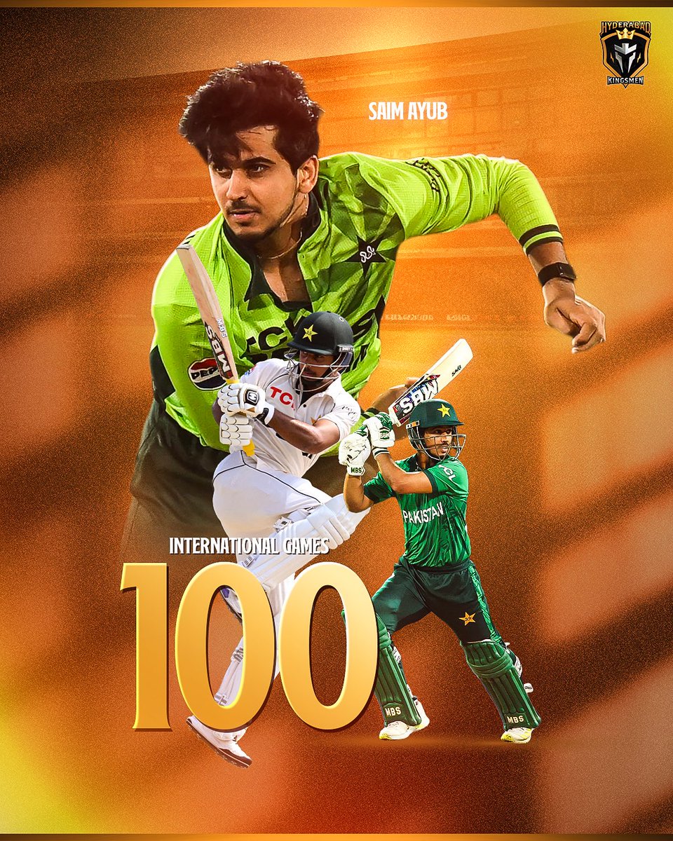 HHKingsmen's tweet photo. A 1️⃣0️⃣0️⃣ international games for the star on the chest! 🇵🇰🙌 https://t.co/JbsNDfXCDp