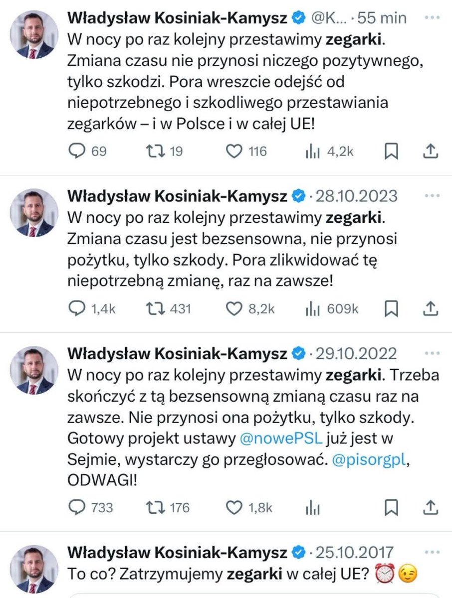 Mechtylda_'s tweet photo. "Robimy, nie gadamy" w wykonaniu pana wicepremiera i szefa MON @KosiniakKamysz. 🙃 https://t.co/JBKX1MDVxX