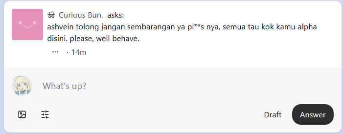 downtheheaven's tweet photo. Pesan paling atas untuk Ashvein yang suka buang air sembarangan... jangan ya nduk... jorok... https://t.co/cY4PSIDm7J
