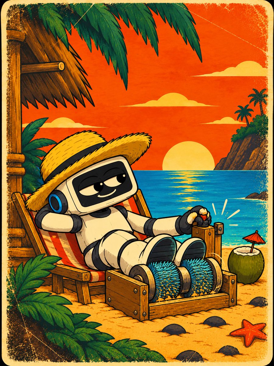 SAND404sol's tweet photo. Day 4 on the island.

Invented a machine that removes sand from my feet.

Took 8 hours to build.

Tested it.

Walked two steps.

Feet covered in sand again.

10/10. Engineering masterpiece. 🏝️

404: Productivity Not Found. https://t.co/2JfaBHcxxh