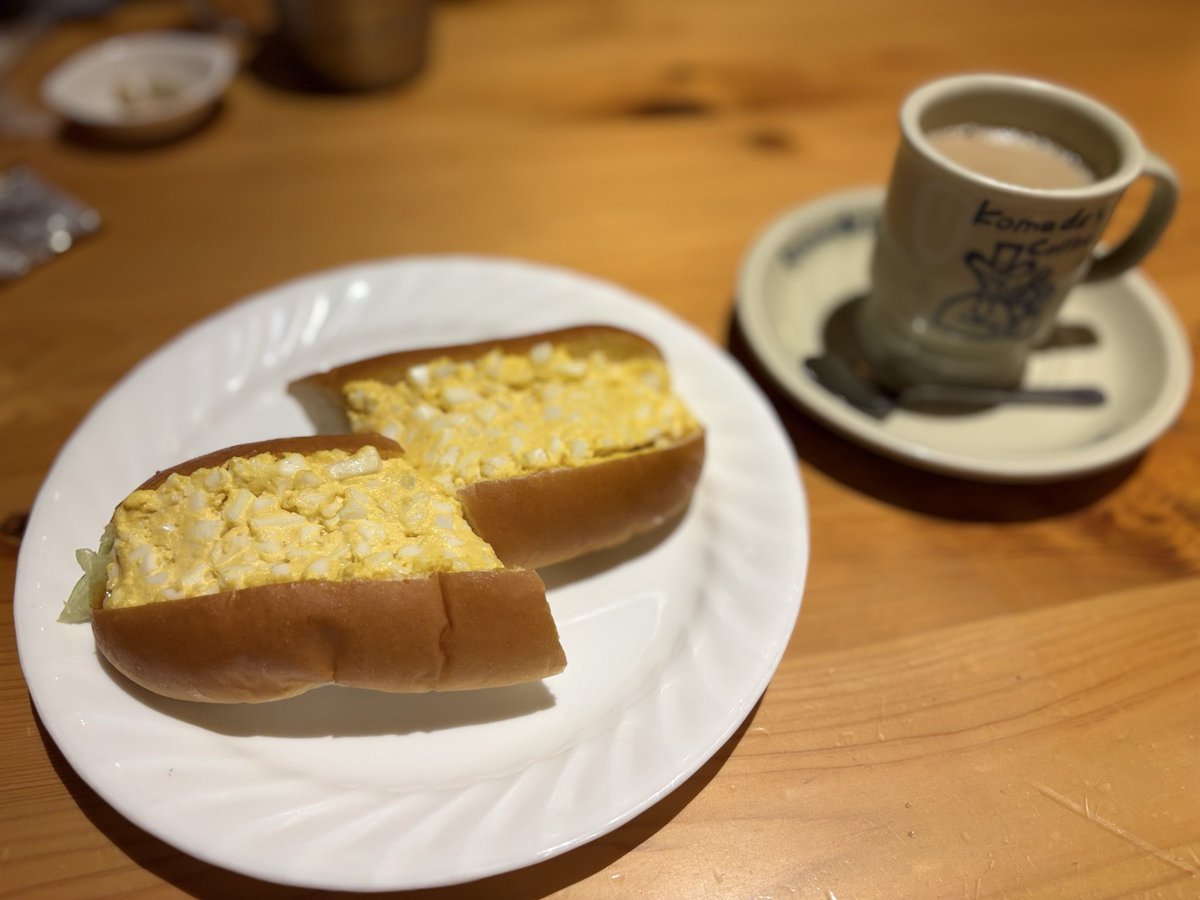 2mw14K's tweet photo. コメダ☕️🥪

#日常垢　#カフェ巡り https://t.co/FYiX6Cg8aT