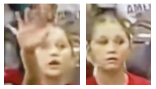 CheckItOutDR's tweet photo. @Freedom_force49 No one watching this missed the little girl waving frantically and saying "Look at me." Only Trump, who literally stood right in front of her, didn't see her. She should have held a recording phone out instead of her hand. Her look as he walks away. ⬇️ One day she'll be glad. https://t.co/0tlhTk9od7