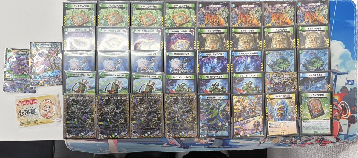 Will_O_Wisp_CS's tweet photo. 【大会結果】10月25日(日) 鬼火CS in フルコンプ千葉店（53名参加）
優勝：ギュカウツ・マグル選手（光水自然創世竜）
準優勝：野菜健康生活選手（水魔導具）
3位：イセ選手（火ゼロジョーカーズ）
3位：水街選手（水闇自然生徒会組） https://t.co/z4fOv94WPf