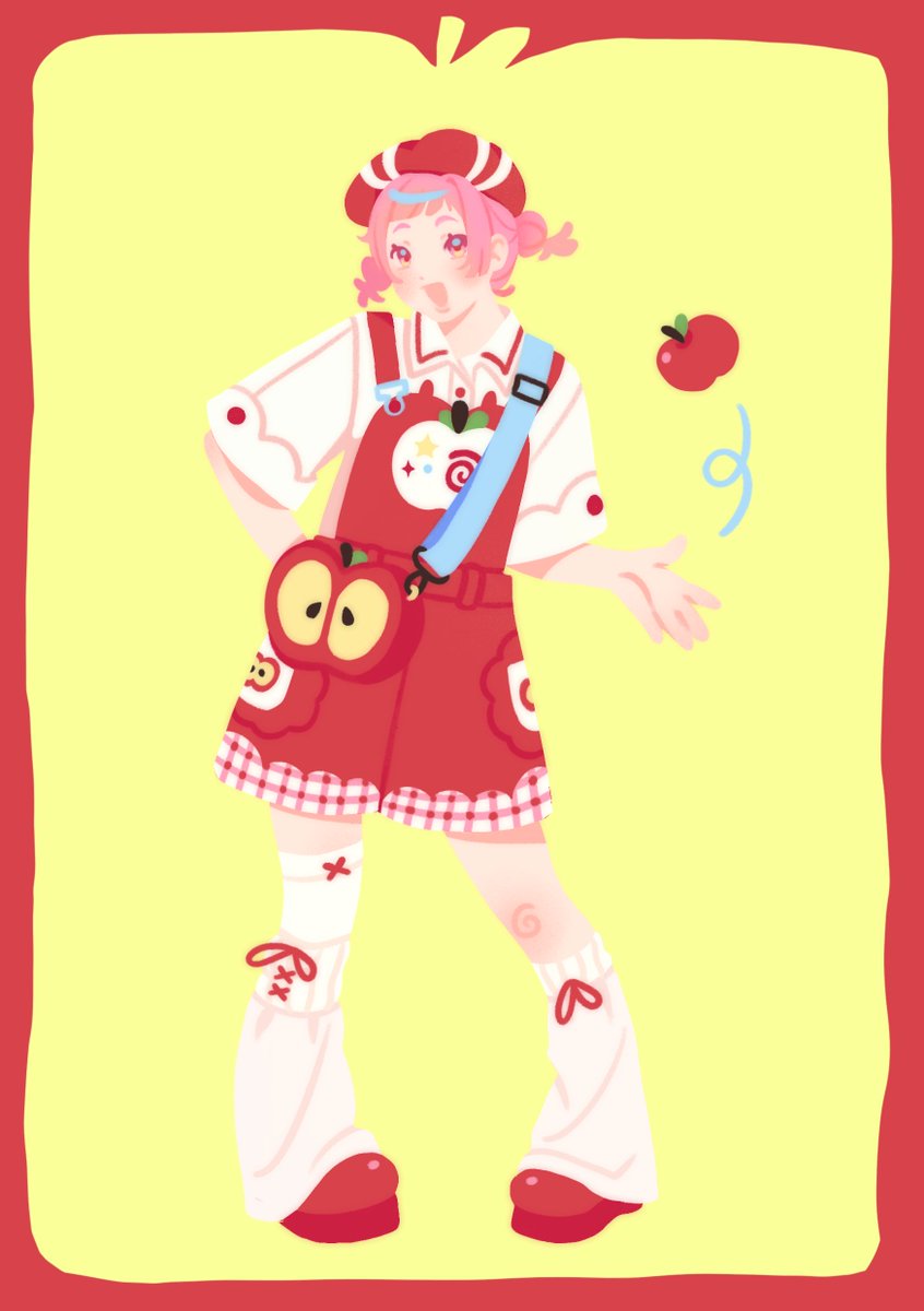 TeaMushroobj's tweet photo. Emu-chan!! 🍎
#wxs #sekai #pjsk #emuotori https://t.co/Rs9pfafu28