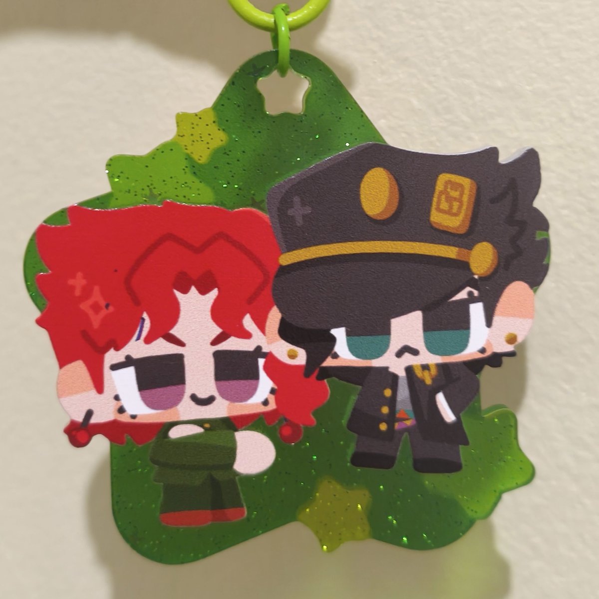 san8ji's tweet photo. jobros star keychain samples for #cf23

they're sparklyyy ✨✨✨ https://t.co/L210c4D8KN