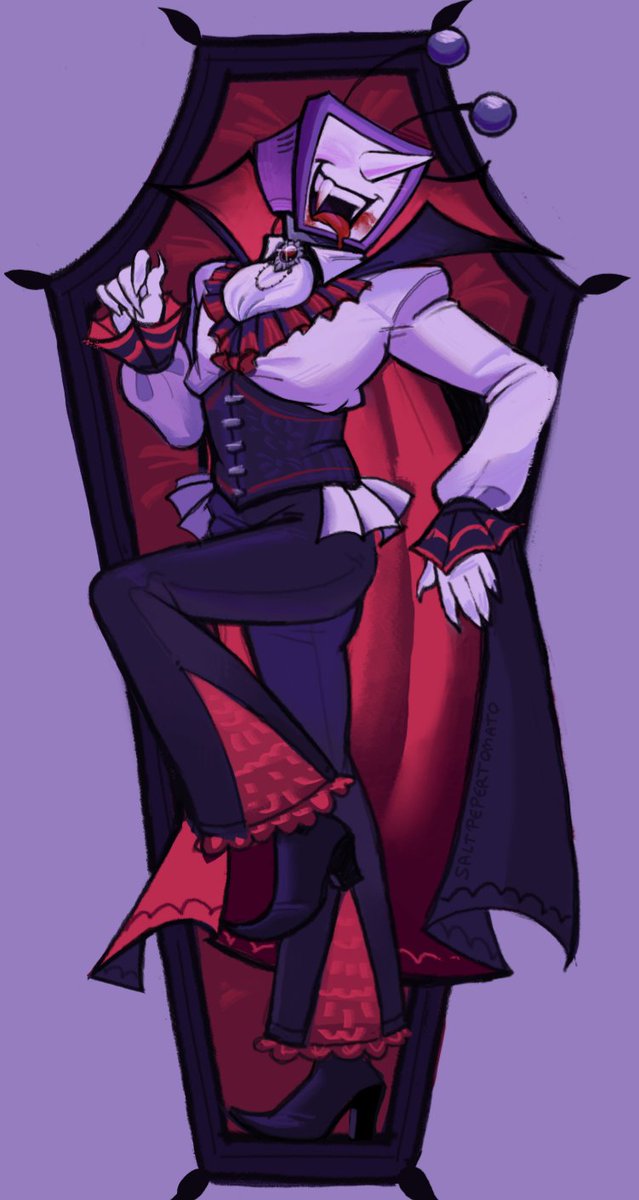 saltpepertomato's tweet photo. Hi vampire tenna hi #tenna https://t.co/AmFtwG1fbx