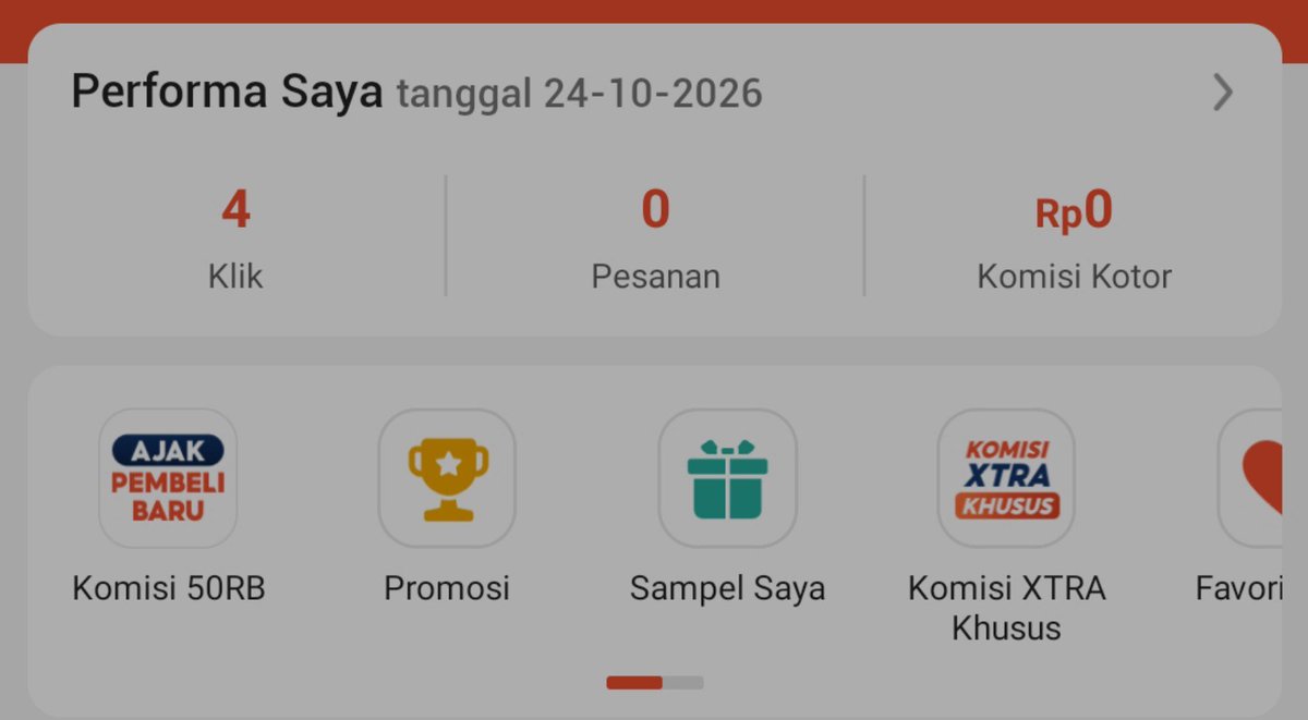 ctmaratuss's tweet photo. Bismillah 2026 baru mulai join shopee affiliate. Mutualan yuk guys🤗
#moots #affiliate #beginner https://t.co/8Hf9ThCaom