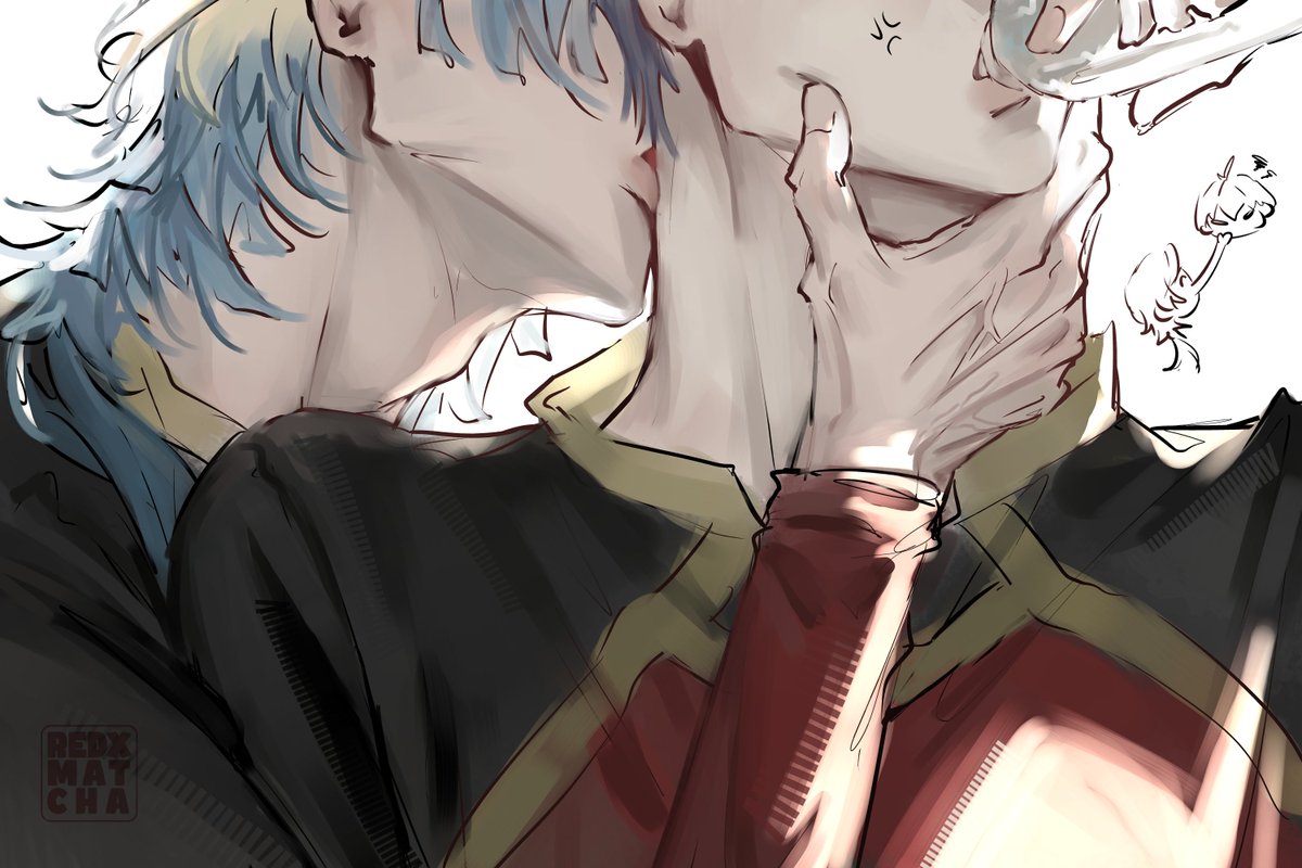 redxmatchaaaaa's tweet photo. 'neck kissing' 
              I like that sht. https://t.co/qvxOKPGgF9