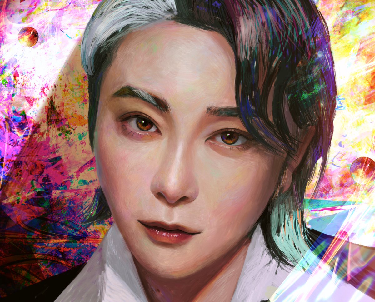 reoasagiri's tweet photo. 【お仕事】Mrs. GREEN APPLE 大森元貴さんを描かせていただきました。

@MotokiOhmoriMGA 
@AORINGOHUZIN https://t.co/QzlptX4gJ2
