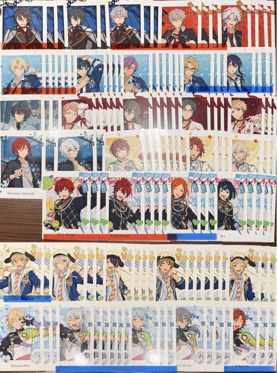 yrati14's tweet photo. 譲渡 交換 あんスタ ぱしゃっつ SELECTION 10 UNIT SONG
譲▷零 みか 泉 晃牙 維吹 日和 つむぎ アドニス 真 颯馬 凛月 宗 マヨイ 敬人 嵐 夏目 カンナ 司 真緒 英智 一彩 燐音 ゆうた エス 友也 藍良 忍 翠 宙 なずな 渉 創 ニキ 斑
求▷2枚目
都内手渡し 郵送 https://t.co/YnfQCytYim