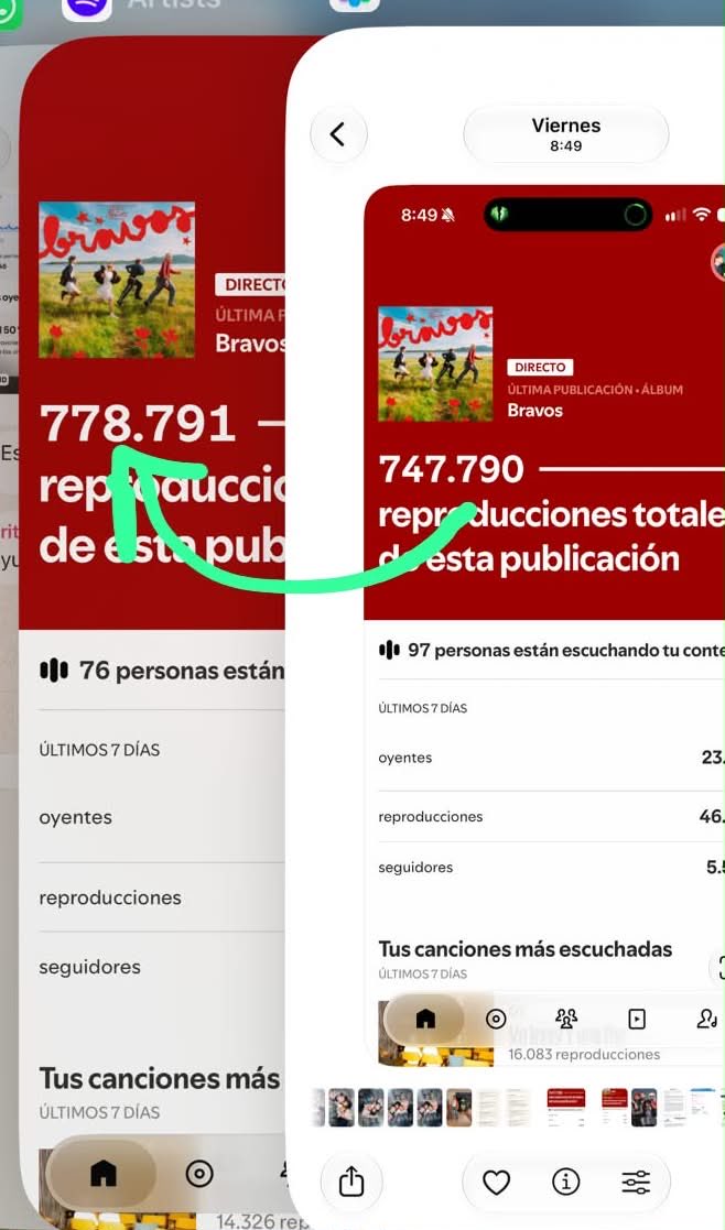 ninossss_'s tweet photo. 30.000 reproducciones en 2 dias es una absoluta BARBARIDAD https://t.co/9OupoqGC1D