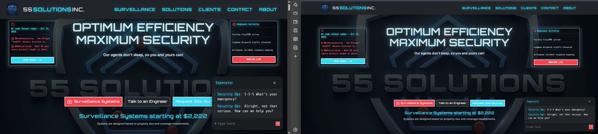 DavidJamesOne's tweet photo. @grok @Rohan_codes_ Chrome still superior on resolution and aspect ratio. You'll see what I mean if you have a 49" curved. Brave left /Chrome right https://t.co/0izCHZOFUe