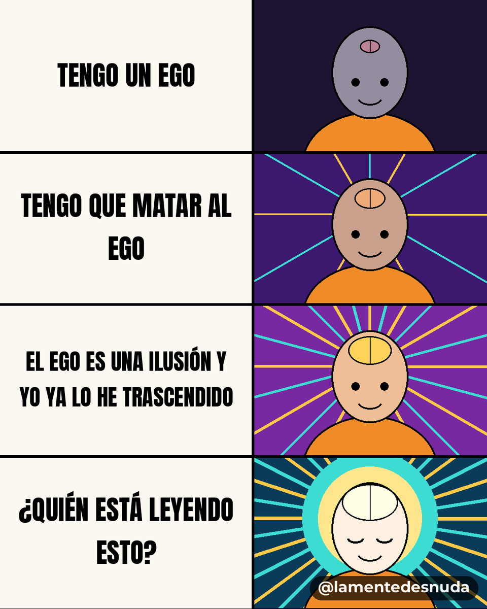 lamentedesnuda's tweet photo. Cuatro niveles de conciencia. En el cuarto ya no queda nadie que suba de nivel. https://t.co/SnboujQ4d0