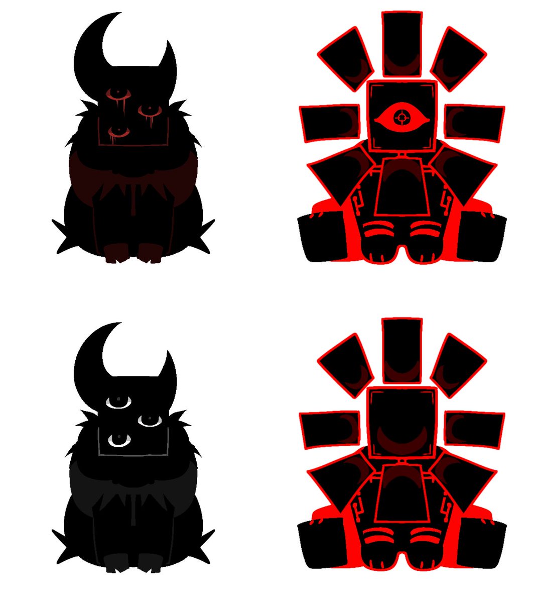 0GRIEVING's tweet photo. Personal designs wow I wonder which one is my favorite https://t.co/gWmPX2gidS