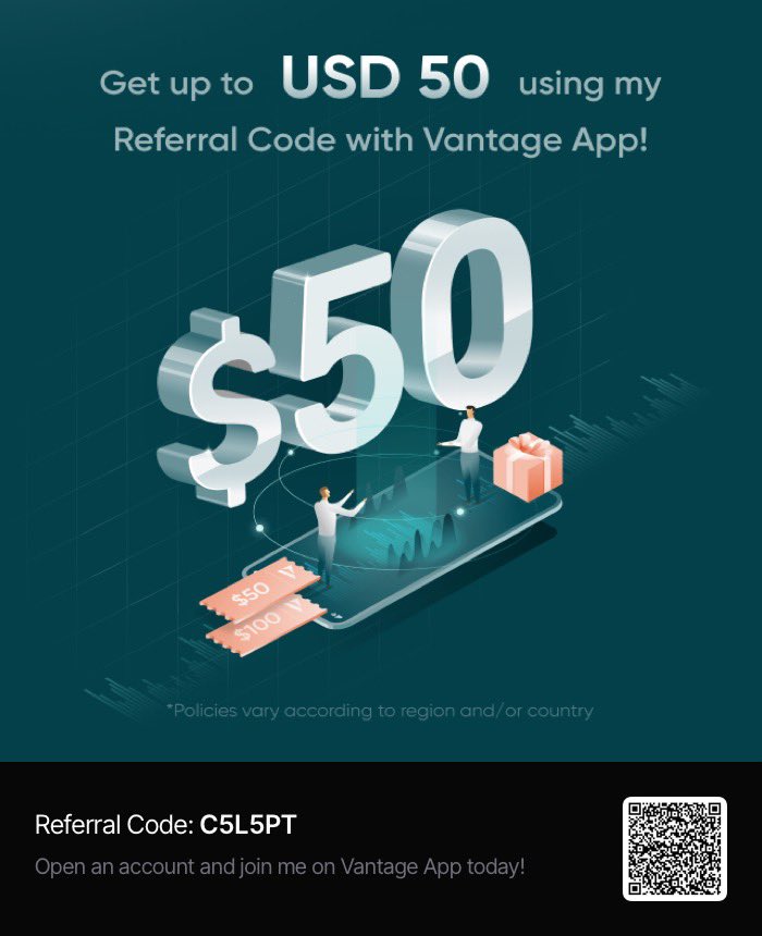 fvgsena's tweet photo. 💰 Get $50 to trade | Vantage - 13yrs Award-Winning Broker 👇

Name: Your Name
Bio: Trader | Get $50 to trade on Vantage App 👇 13+ yrs trusted broker
Link: https://t.co/PrjobBQ3et
ENJOY SWEET SPREAD ON GOLD ☺️☺️ https://t.co/OlO9lgNsAO