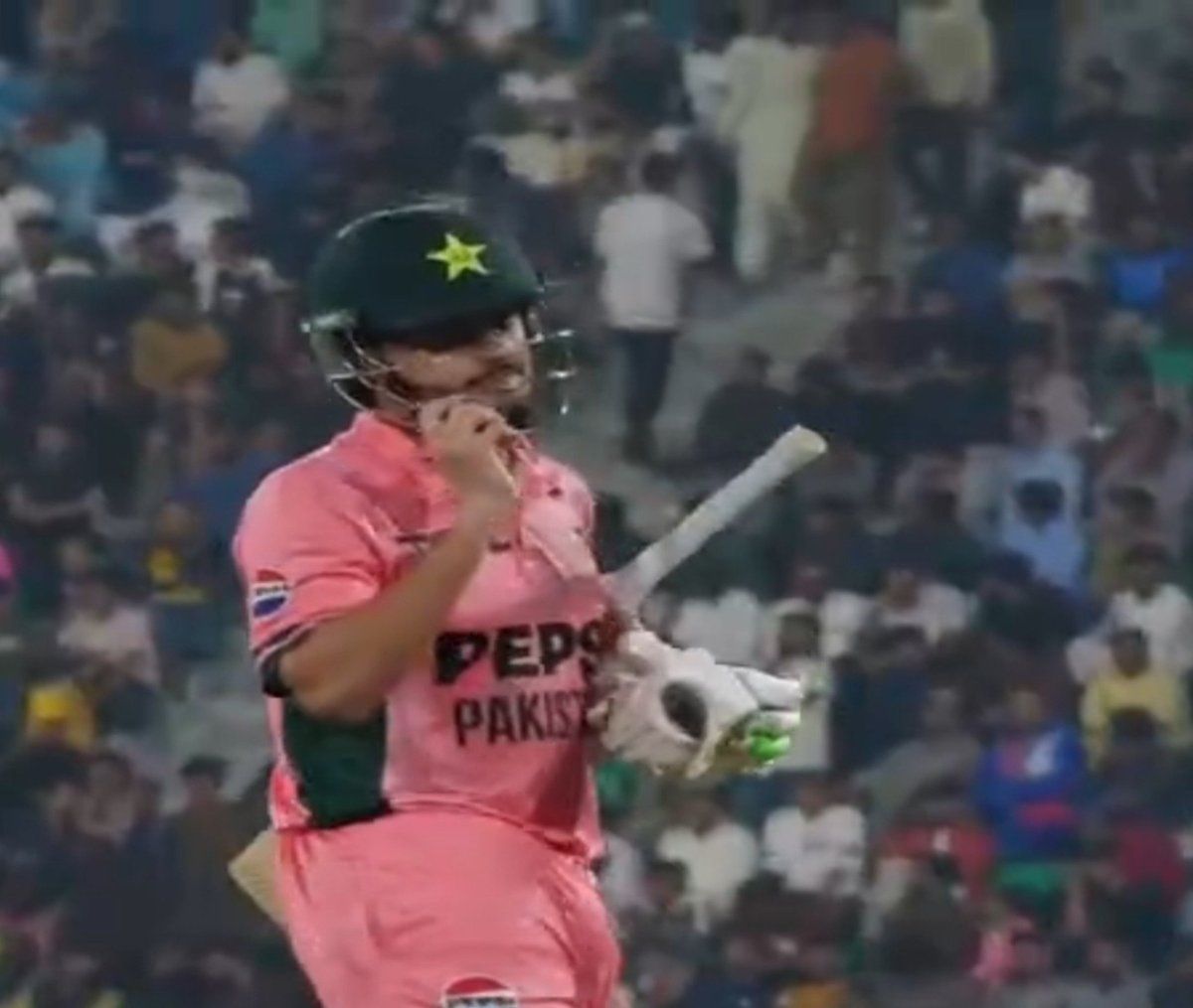 sultan56's tweet photo. ❌ Saad Baig — 32 off 22 balls.

A good start, but another Pakistani batter fails to convert it into a big score! https://t.co/g2fgiu160D