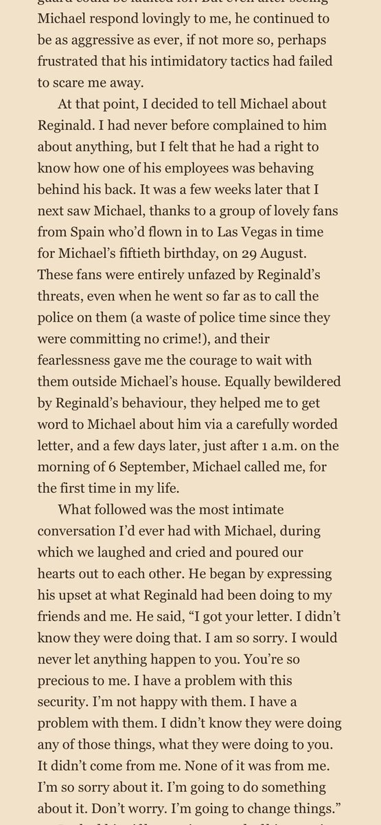 LiberianGirl779's tweet photo. A bodyguard treated Michael’s fans aggressively and meanly, and even tried to have them arrested. When Michael heard about this, he spoke to the fans, apologized in tears, and promised that he would resolve the situation. The bodyguard was fired. https://t.co/lunWCS04e9