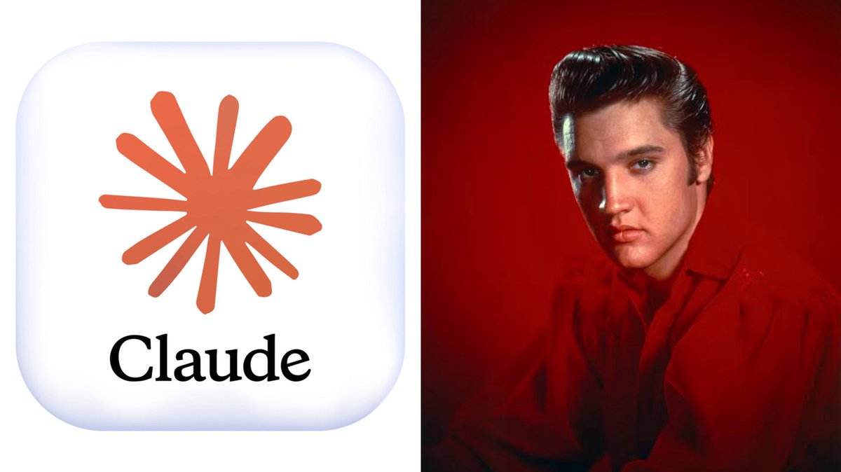 PopBase's tweet photo. The owners of Elvis Presley’s music are suing Anthropic for allegedly using over 250 of his songs to train AI model Claude without permission.

(https://t.co/B04fMa6Ug7) https://t.co/2mbKYffznf