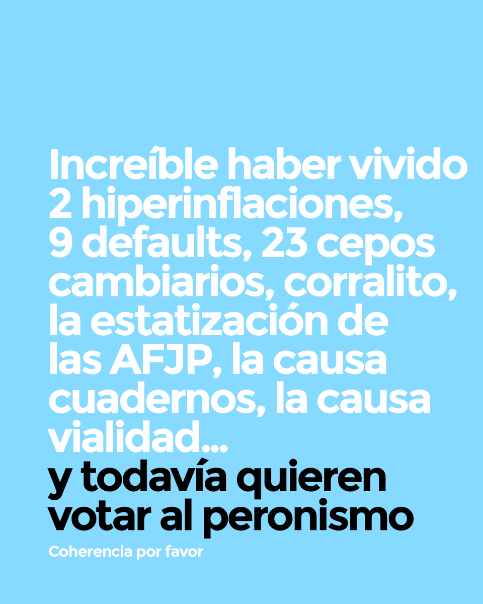 CoherenciaFavor tweet picture