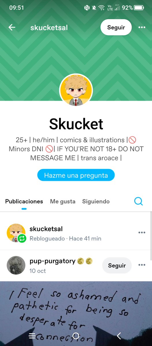 ShamiStyle's tweet photo. Reporting these accounts would help me a lot because both of them blocked me and I can't do it through Tumblr (They are not receiving the link to the blocked account) https://t.co/FjPzTYlJJp