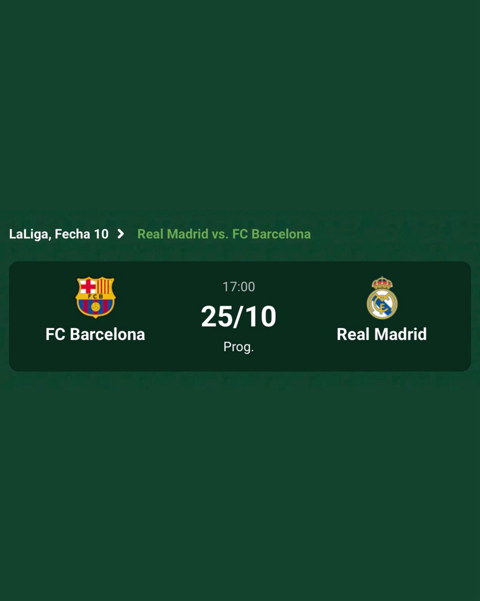 Promiedos's tweet photo. El Producto.
Primera Nacional.
Clásico de España.

Domingo de Fúlbo. https://t.co/ufC0JJXMtm