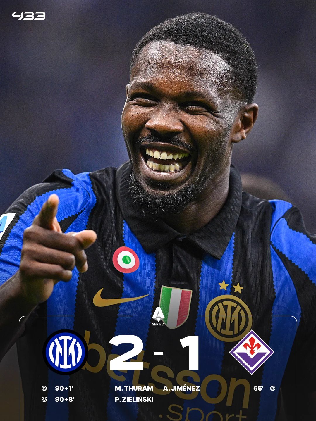 Inter 2-1 Fiorentina | Serie A