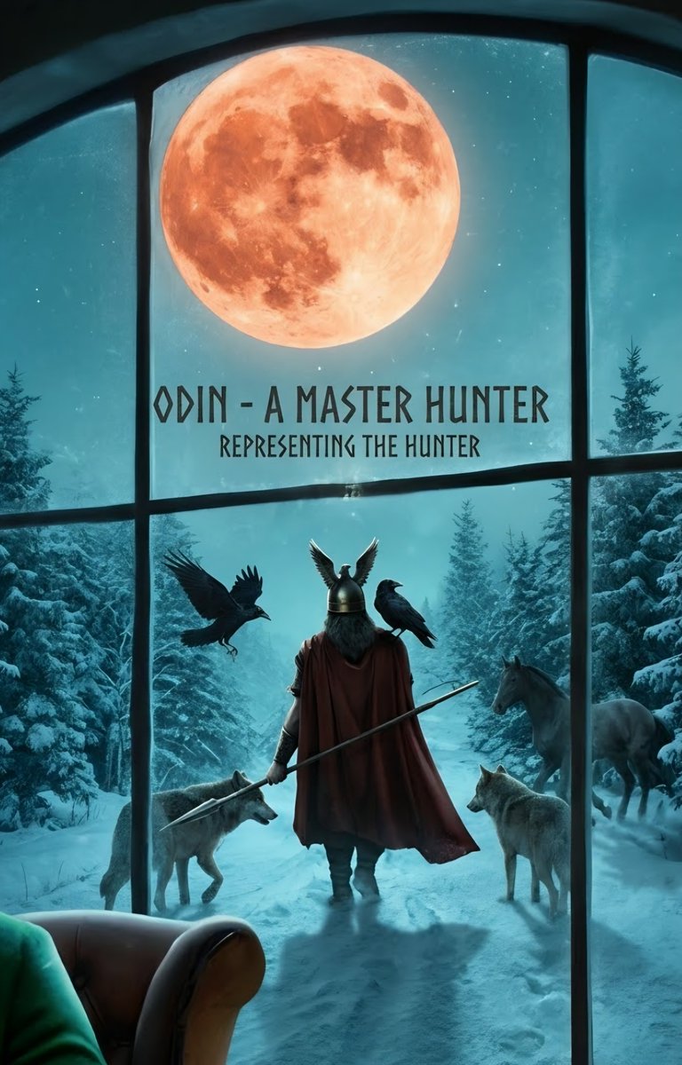 WhiteRiderXRP's tweet photo. Monday, October 26, 2026, the fullness of the Hunter's Moon will be reached

Odin is directly linked to the Hunter's Moon because this full moon marks the beginning of autumn, the time of year when the supreme god led the "Wild Hunt" in the night skies, coinciding with the time when ancient Norse people took advantage of the satellite's intense light to hunt and store supplies before winter.