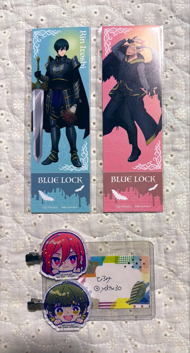 ydtw30's tweet photo. 【交換】ブルーロック ブルロ よみうりランド 
購入特典 チケット 特典

譲 : 凛 士道
求 : 同種 蜂楽1点

＊郵送交換希望
＊お声掛けが重なる場合はFF様優先 https://t.co/8DuGlIM5LV