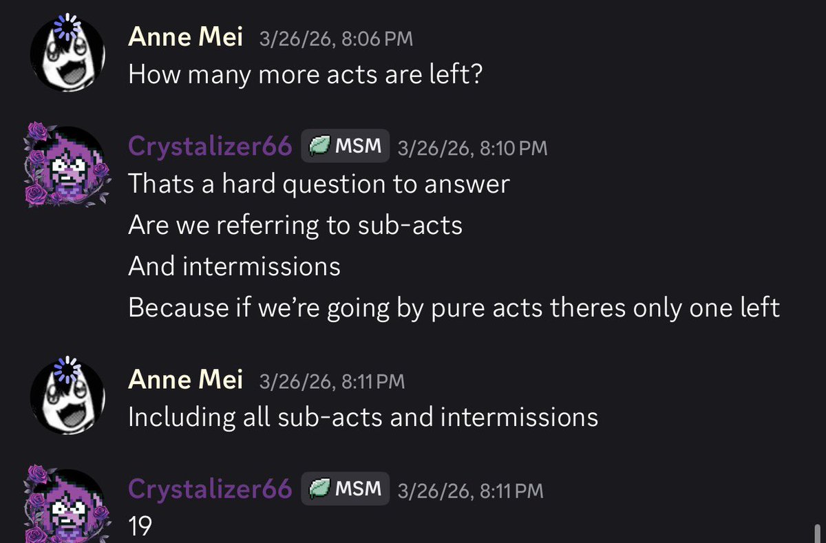 Crystalizer66's tweet photo. this is one of my favorite conversations regarding homestuck that ive had with anyone https://t.co/wwAENaaJPd