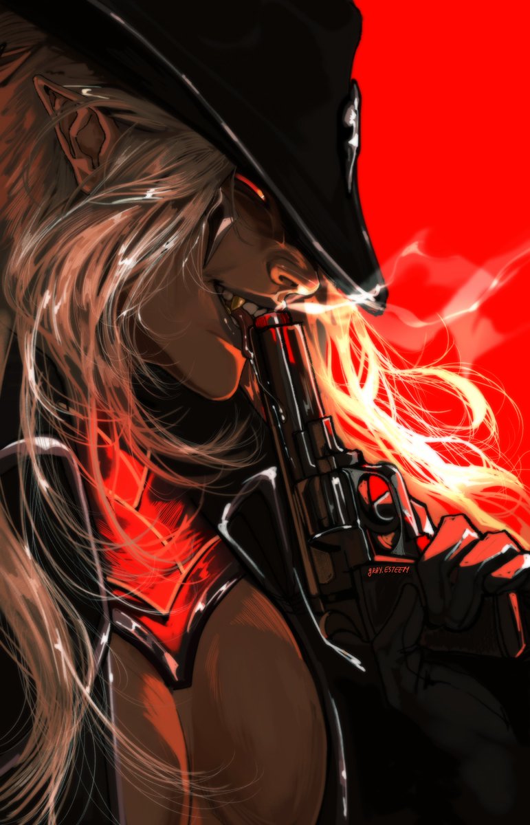 gray_esteem's tweet photo. Better not laugh at the killer, better not pray to the sinner
Better not lie to the one that will take you down, down
****
ill prepare Hwei version as soon as i have finished my stoopid exam thing. it's high noon somewhere in the world
#yone #highnoon #LeagueOfLegends #fanart https://t.co/KR61r4BX2T