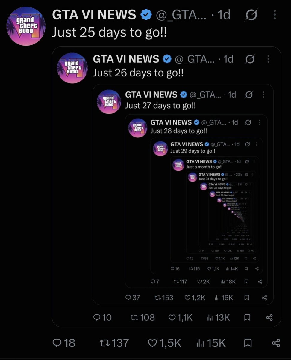 _GTAVI_'s tweet photo. Just 24 days to go!! https://t.co/rHdLr4eIJn