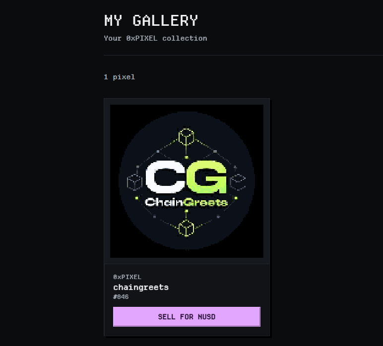 chaingreets's tweet photo. 2/2 Exploring LitVM shouldn’t be only about checking boxes. 👀

We just tested 0xPixel by @0xnothing_net , one of the apps featured in the current ecosystem quests.

So here’s a small ChainGreets challenge:

🎨 Create your own pixel art on 0xPixel
👉 https://t.co/riiIeb8EZT

📸 Share it in the replies

Let’s see what the LitVM community can build.