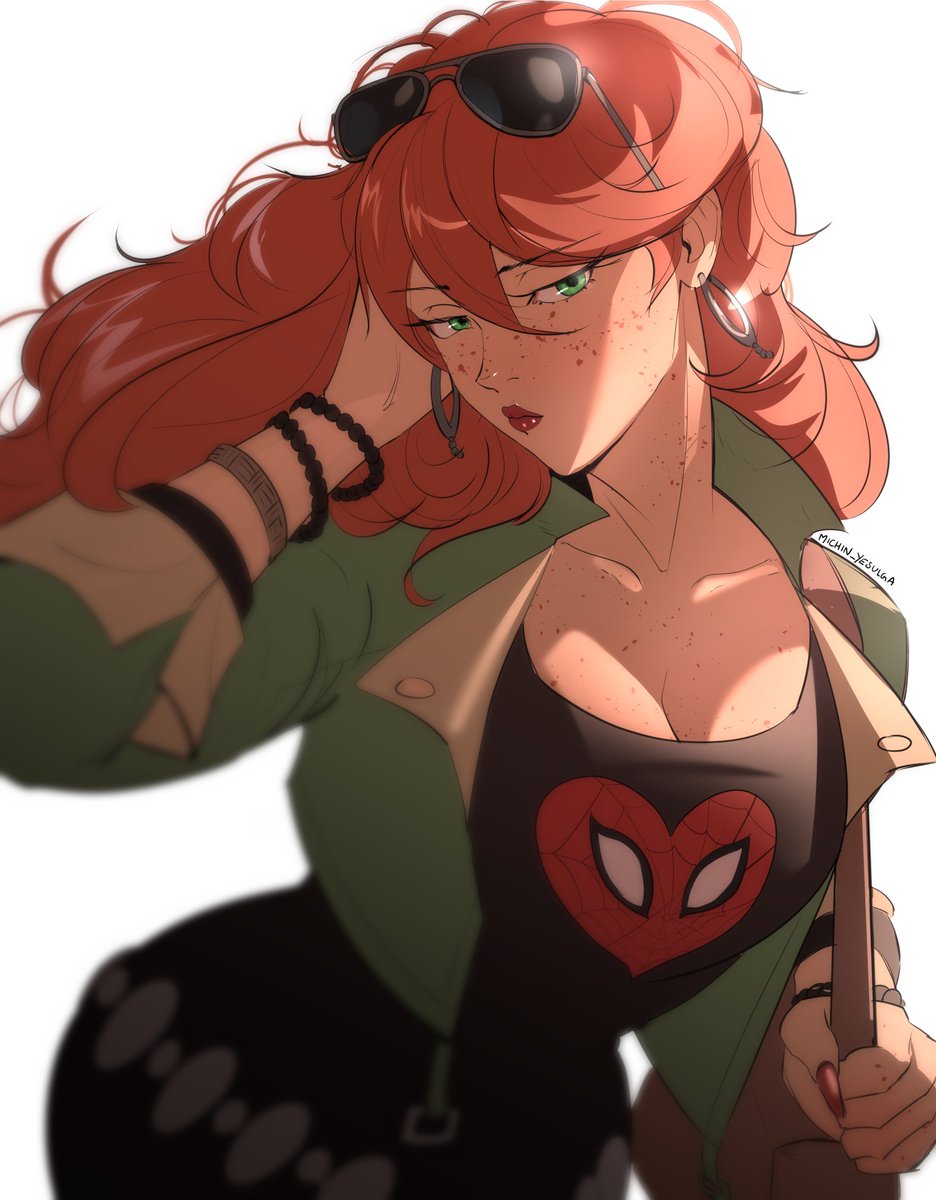 michin_yesulga's tweet photo. Mary jane (with a lil Spiderman)
For #arttrober2026 https://t.co/83XN0uoIJJ