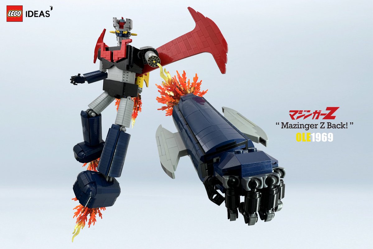 ole1969LEGO's tweet photo. @TOYSCABIN @akainokiki ＼マジンガーZをレゴ化しよう！／
投票・応援はこちら(無料)👇
https://t.co/MJ3LS0AO42
【簡単3ステップ】
① リンクの「SUPPORT」を押す
② LEGOアカウントにログイン
③ 再度「SUPPORT」を押し、黄色(Supported)になればOK！
目標1万人！ご協力よろしくお願いします！✨ https://t.co/hvIT42eRvL
