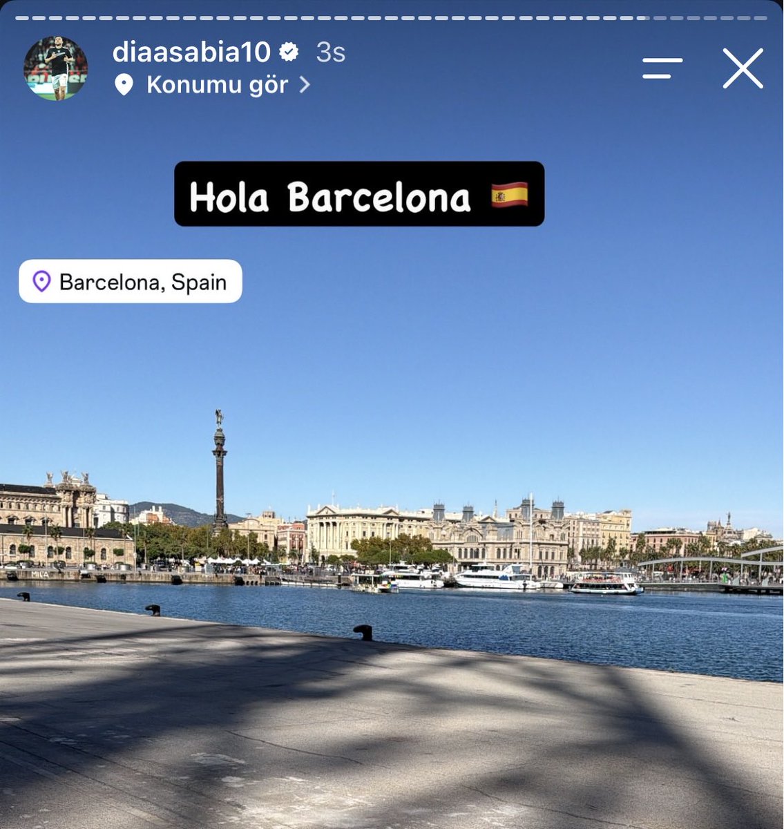 ZentaMedya's tweet photo. Dia Saba Barcelona’da 🤩 https://t.co/Bc0QGHgAEG
