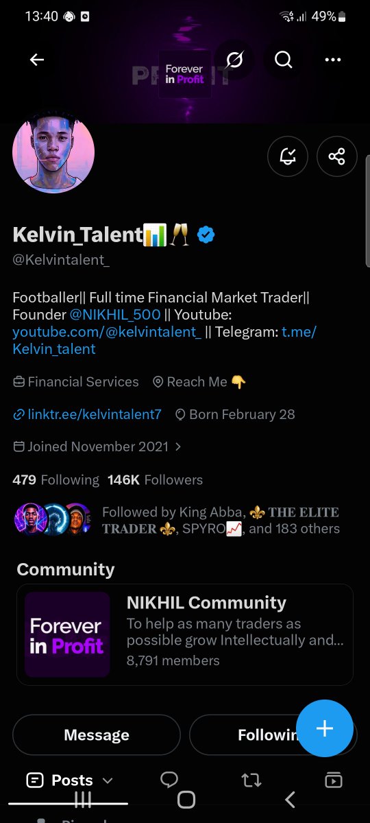 Mrjohnupl's tweet photo. @Kelvintalent_ @Techriztm @SDX_Trades @princess_mmasi Done

Really appreciate this opportunity. A free funded account could be a huge step forward in my trading journey. https://t.co/GrJ7Y6IJR2