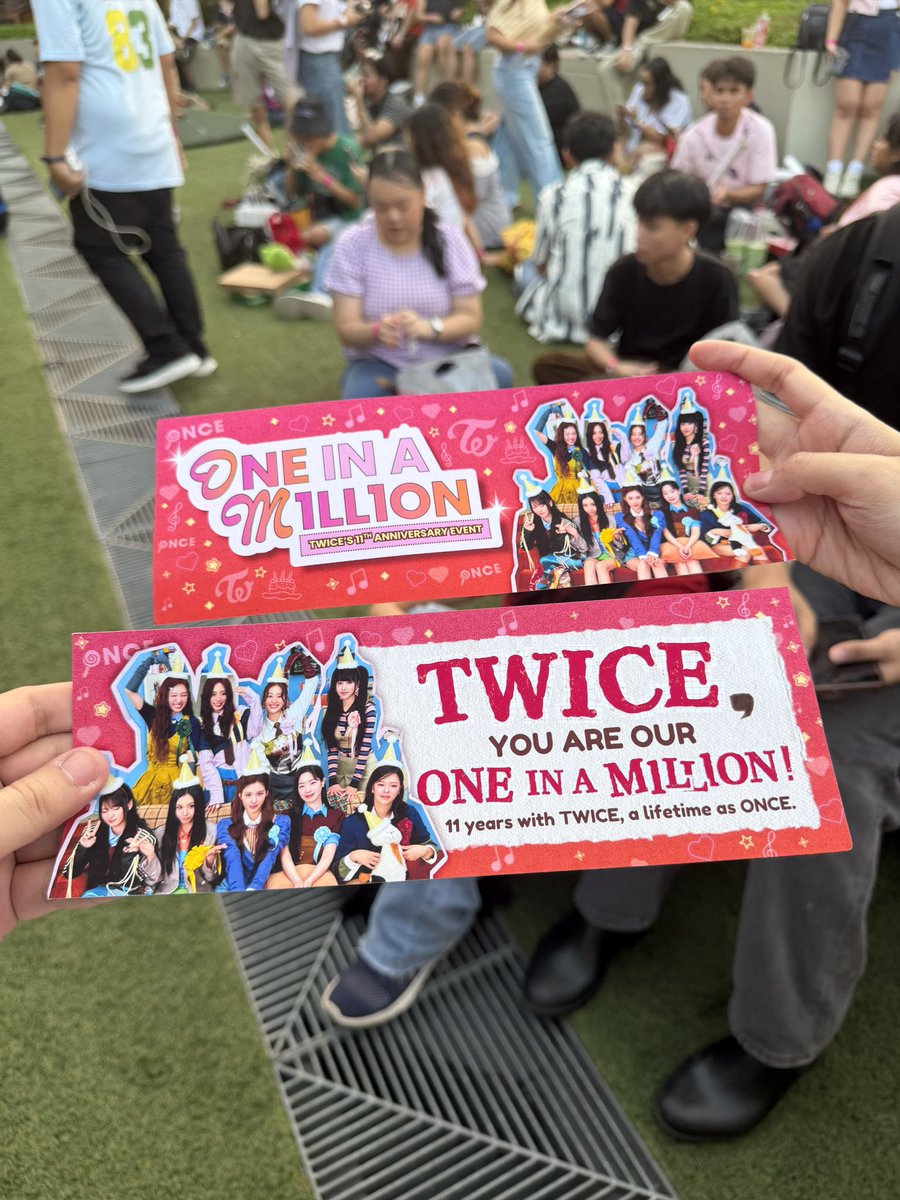 tzujuliee's tweet photo. i had so much fun at today’s twice fan gatherings! until next time, onces!! https://t.co/pjaup9r7MW
