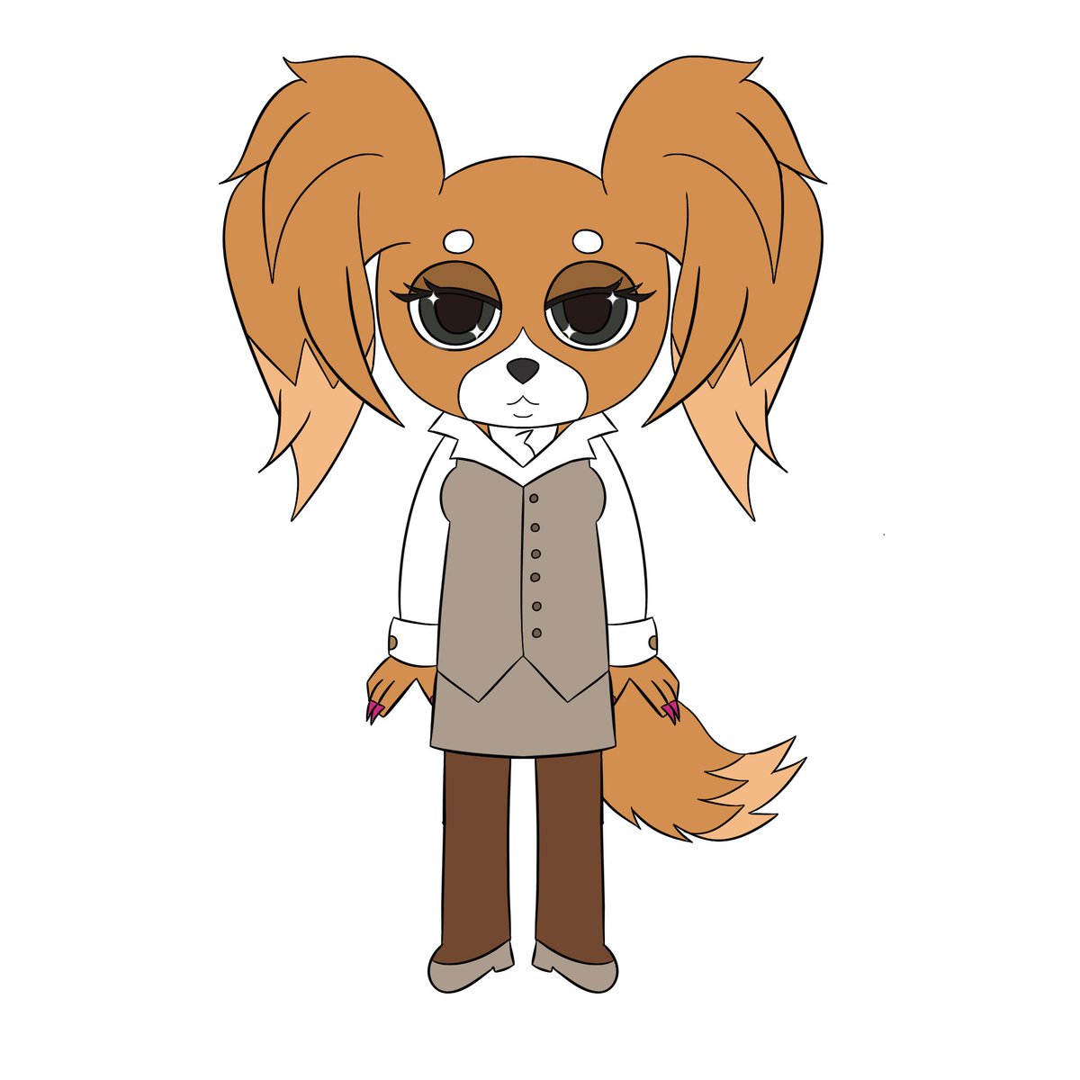 _Blue_Cheetah_'s tweet photo. More accurate outfit + other 2 versions with necktie idk https://t.co/wRsKGSZn1i