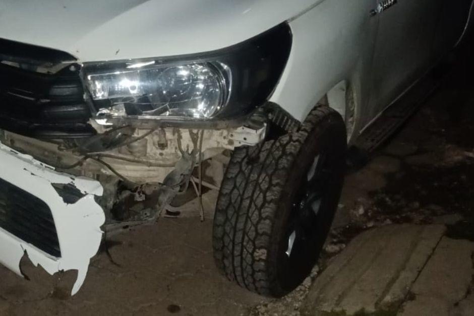 Conductor arrolla a un hombre y a un niño en la Interamericana